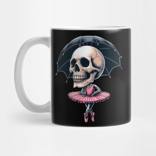 skull ballet Mug